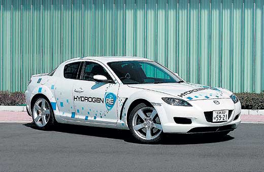 Mazda RX-8 с водородно-бензиновым двигателем